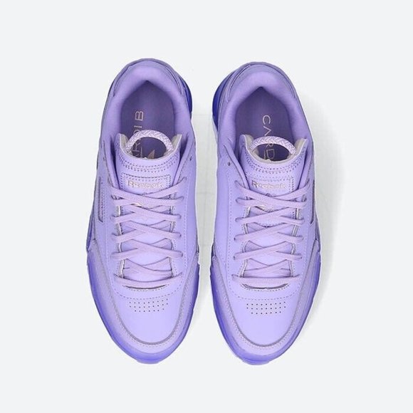 Reebok X Cardi B Club C Women's Tennis Shoe Athletic Sneaker Purple Trainer #632 - Picture 8 of 10